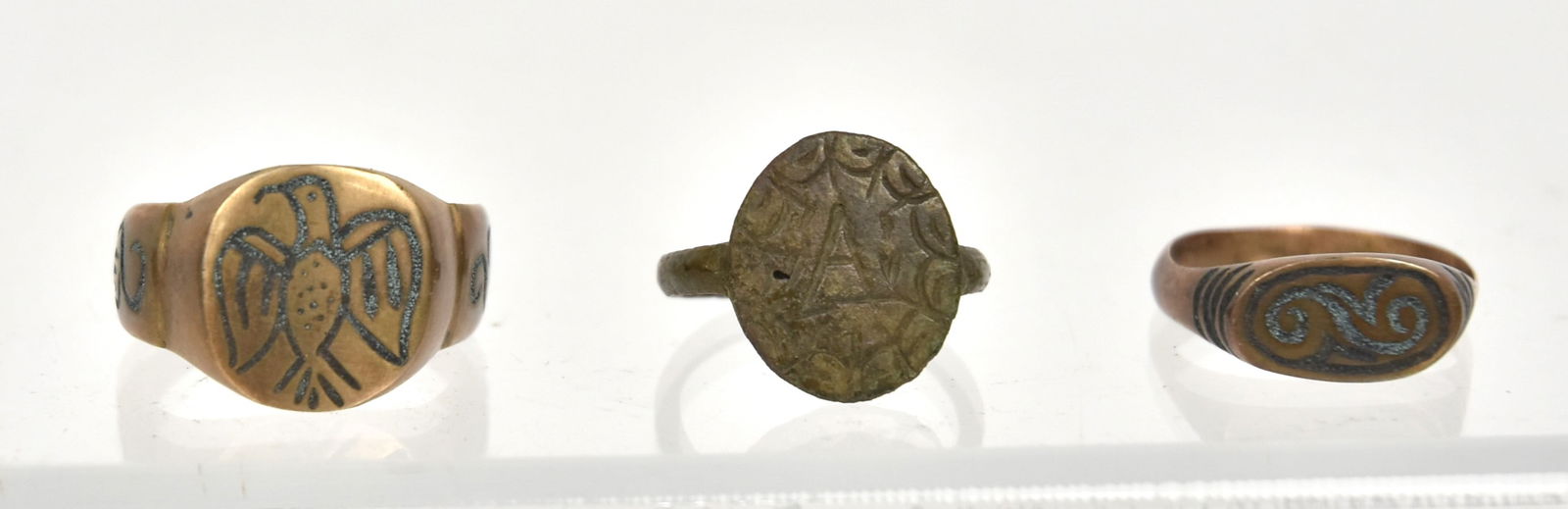 Three Roman Signet Rings (1 of 2)