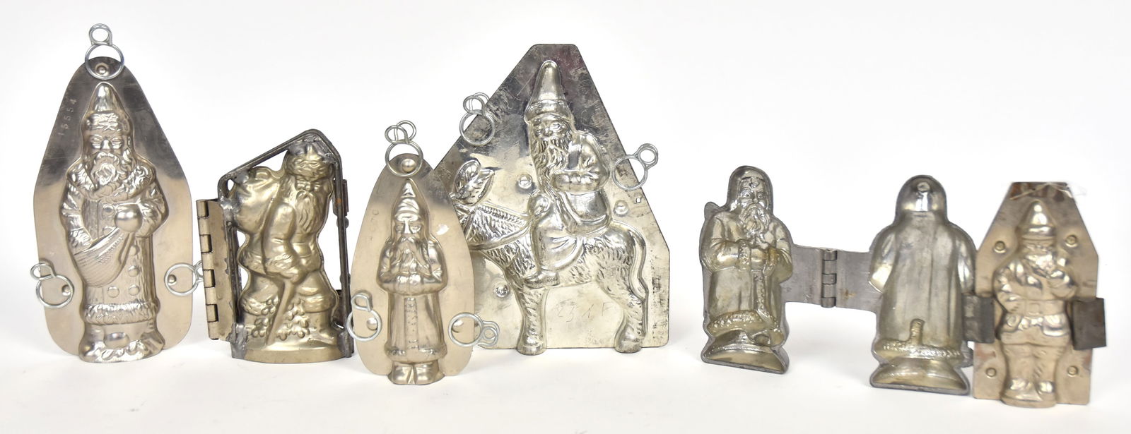 Six Santa Chocolate & Ice Cream Molds (1 of 7)