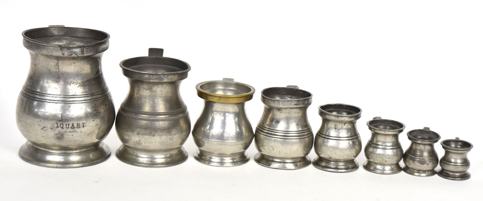 Graduated Pewter Measures (1 of 3)