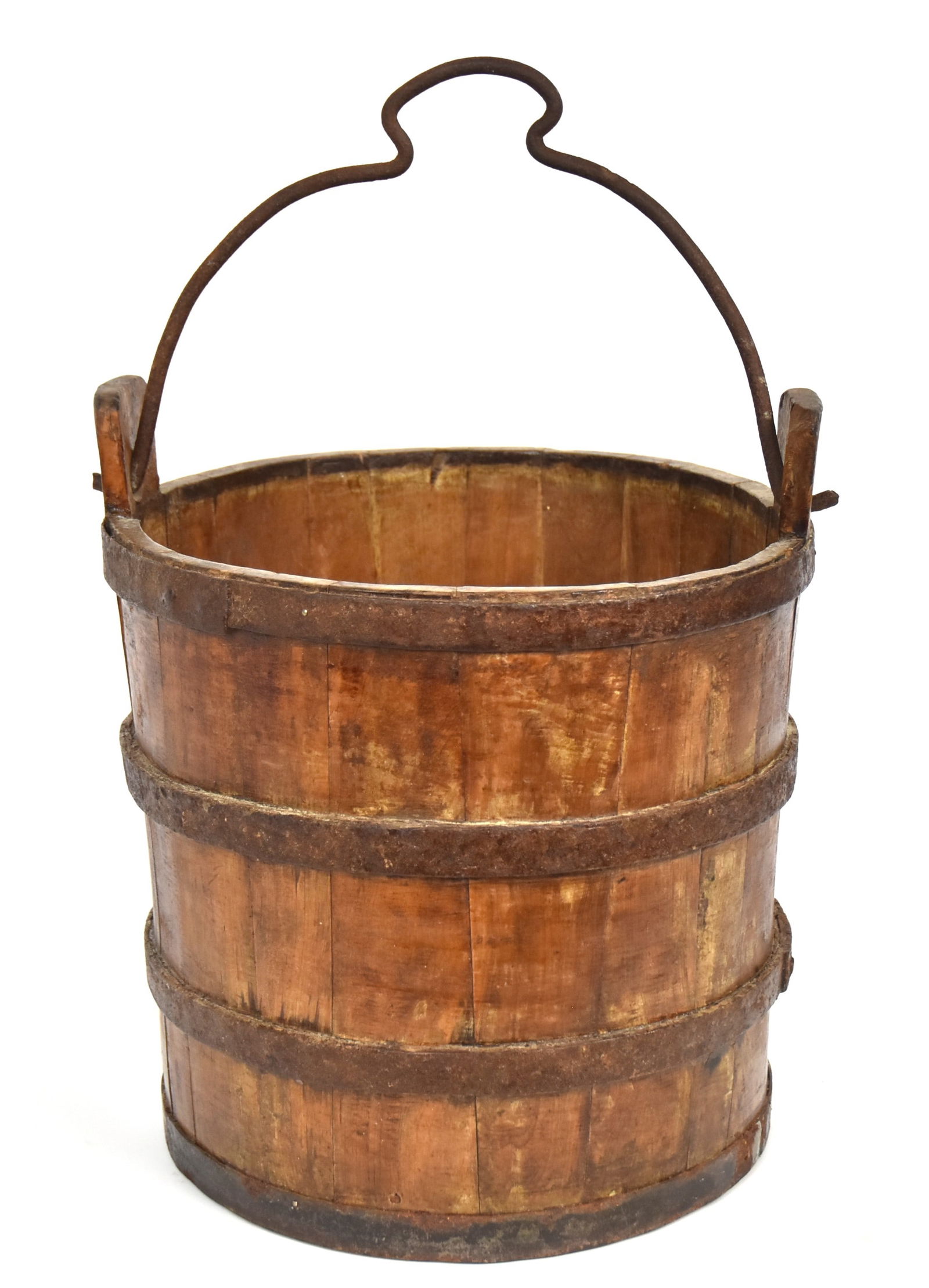Early Iron Bound Water Well Bucket (1 of 4)