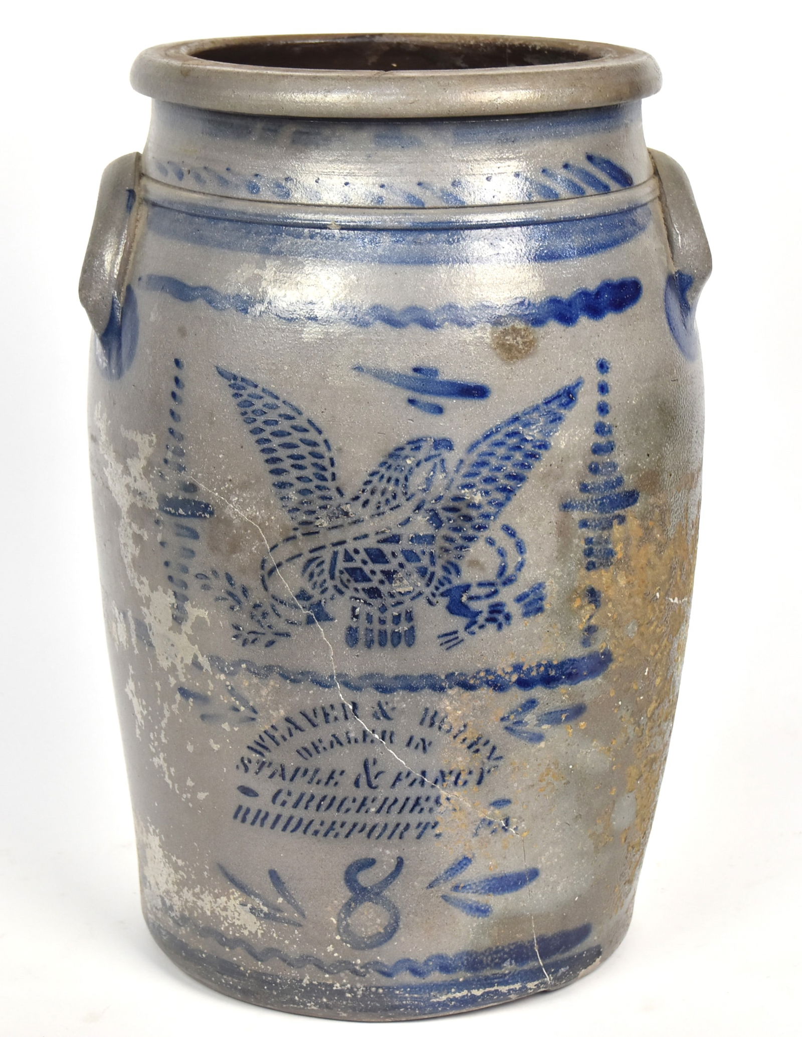 Weaver & Boley Advertising Stoneware (1 of 6)