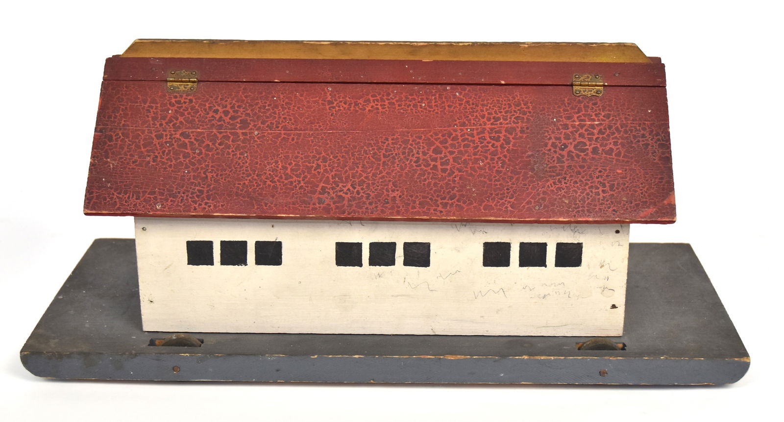 Early Noahs Arch Painted Wood Toy (1 of 7)