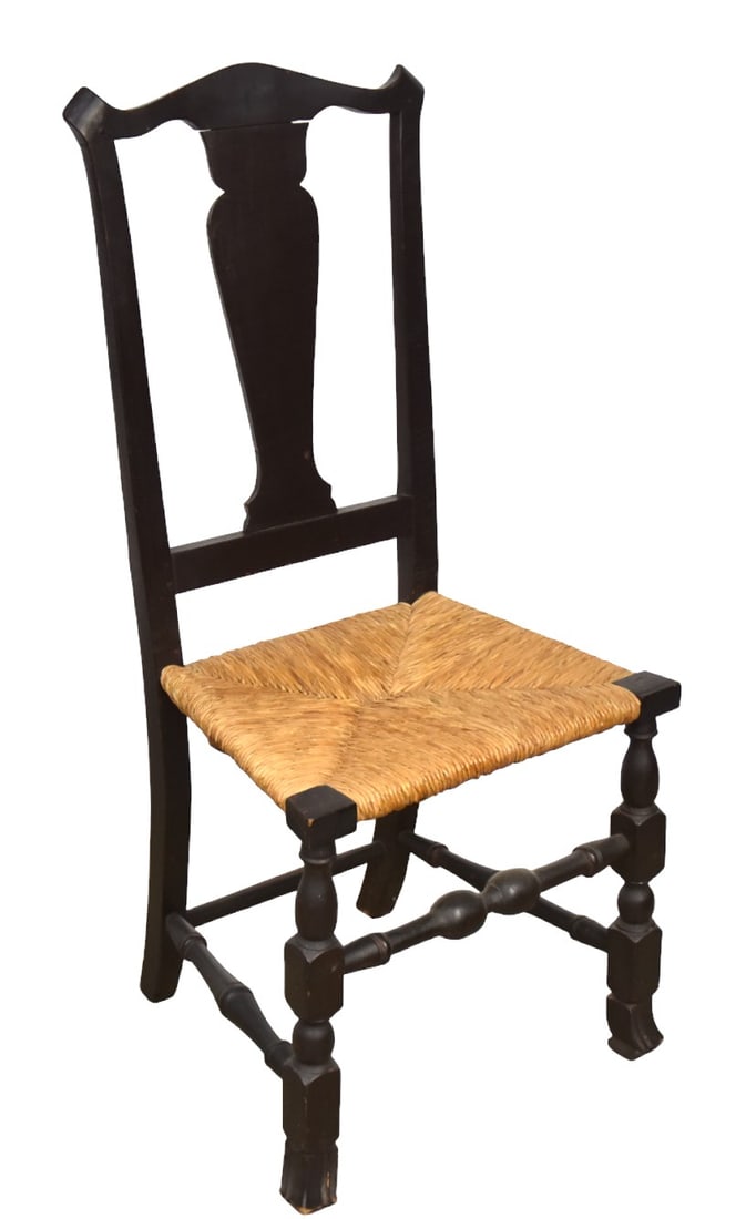 Queen Anne Maple Side Chair Auction