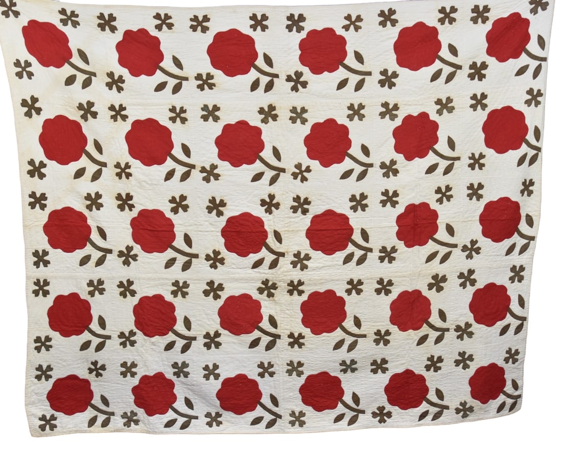 Early Appliqued Quilt (1 of 7)