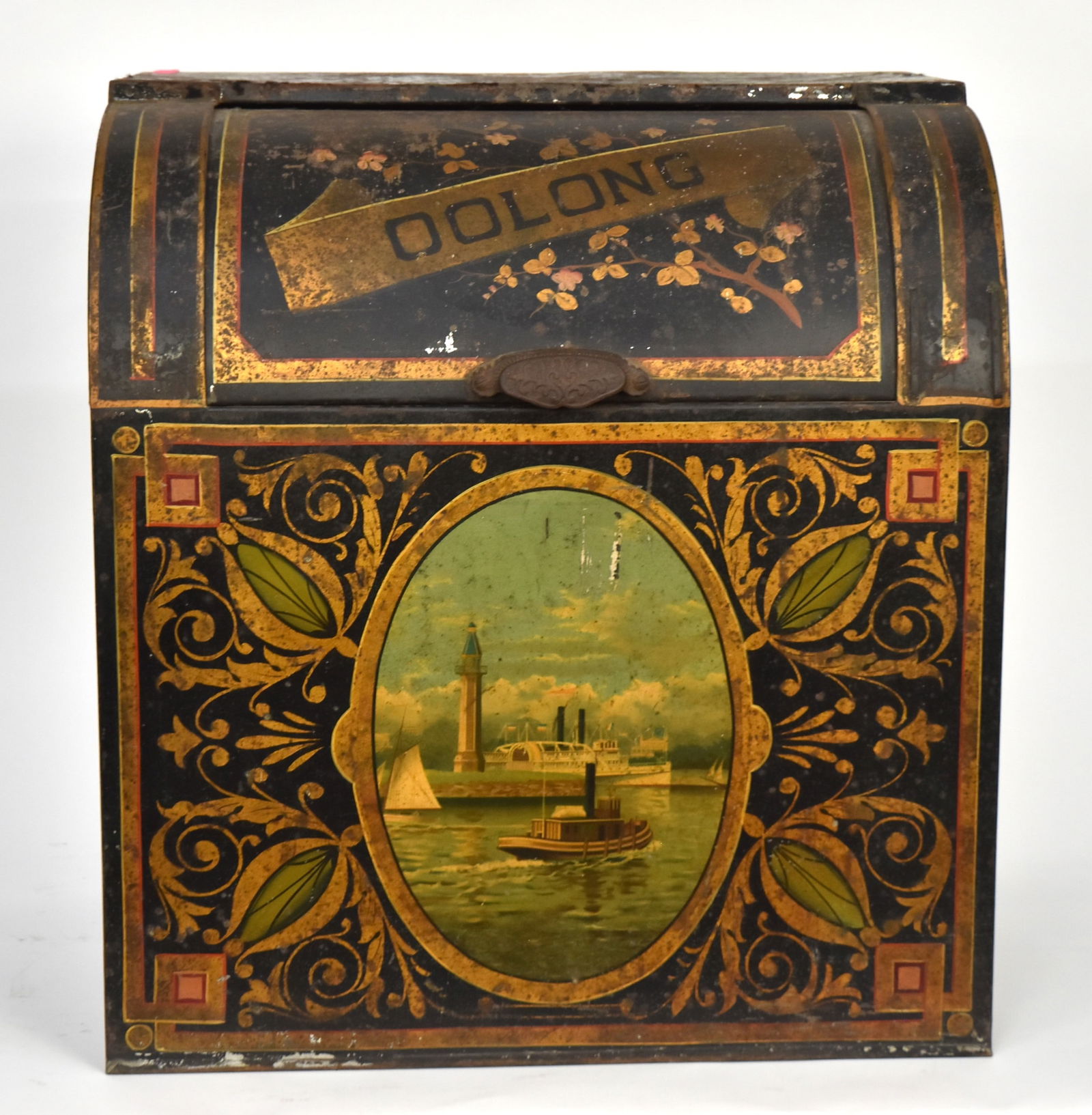 Country Store Japanned Oolong Tea Cabinet (1 of 8)