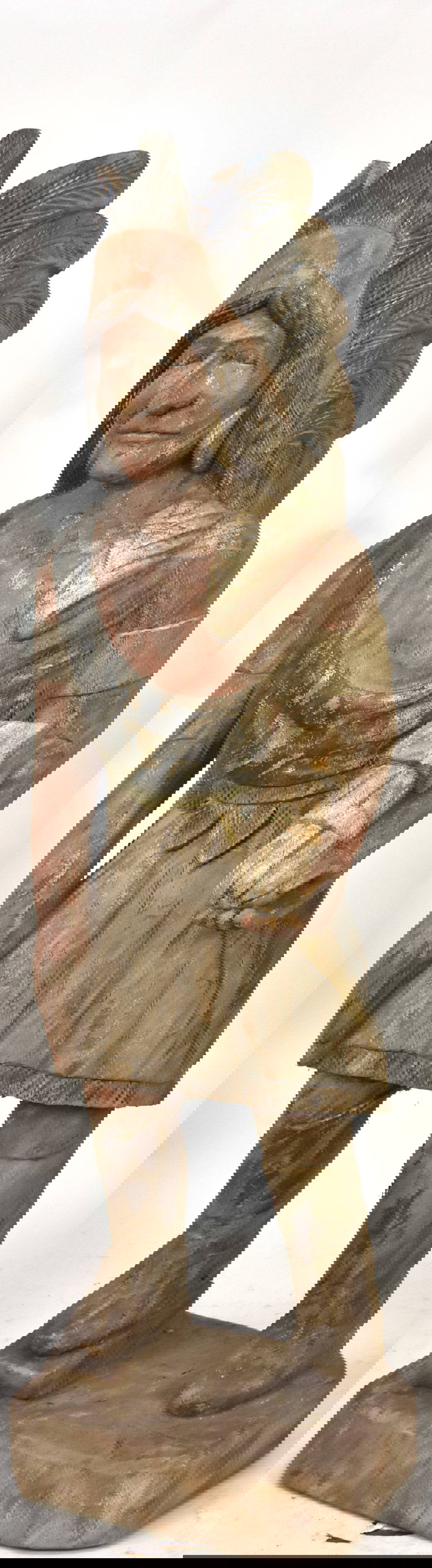 Wooden Cigar Store Indian Auction