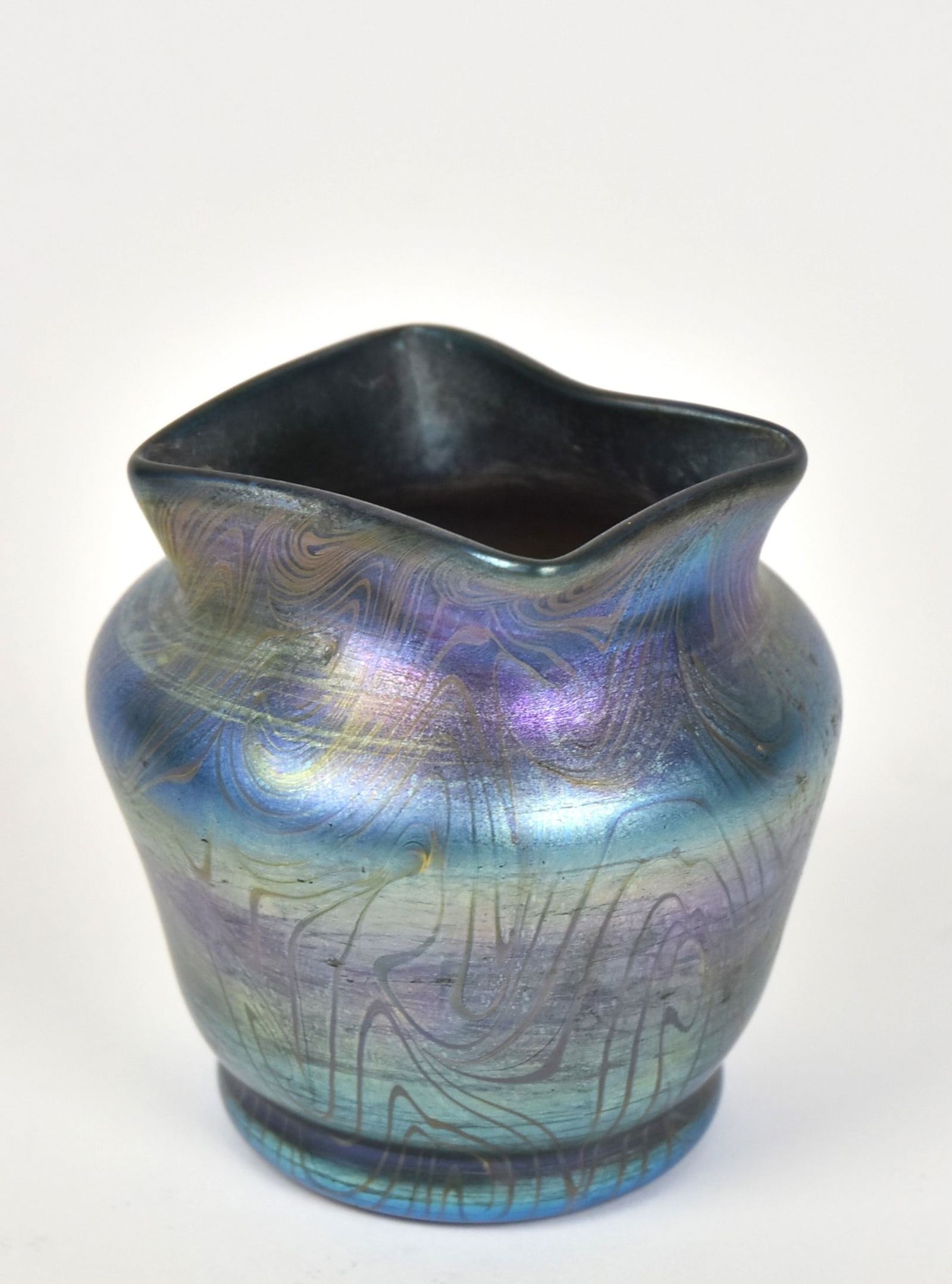 Decorated L.C. Tiffany Favrile Vase (1 of 7)