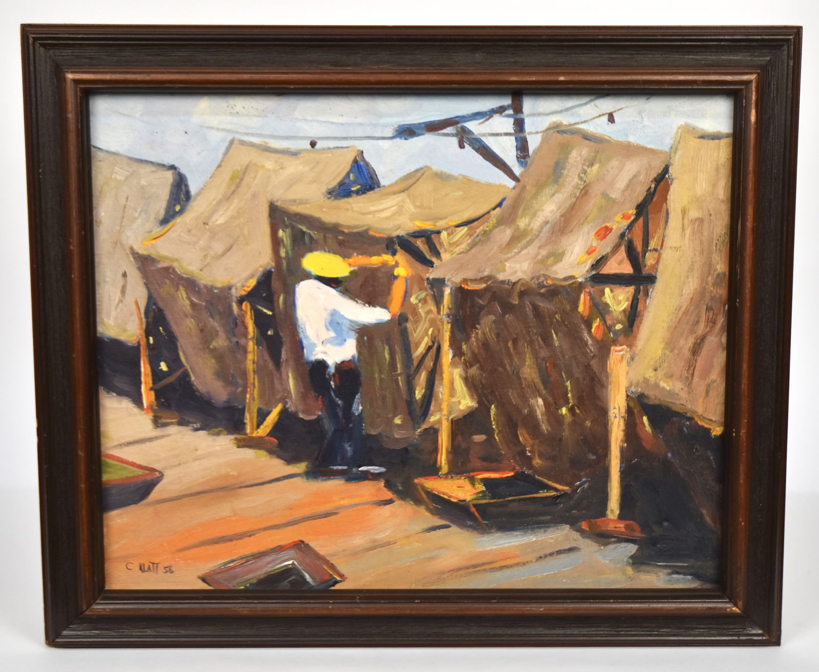 Clarence Klatt Genre Oil Painting (1 of 6)