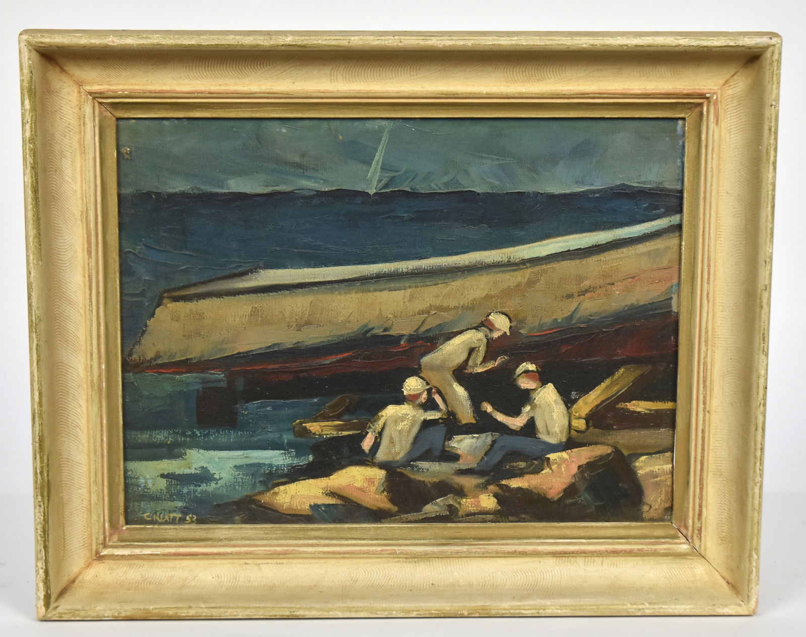 Clarence Klatt Genre Oil Painting (1 of 8)