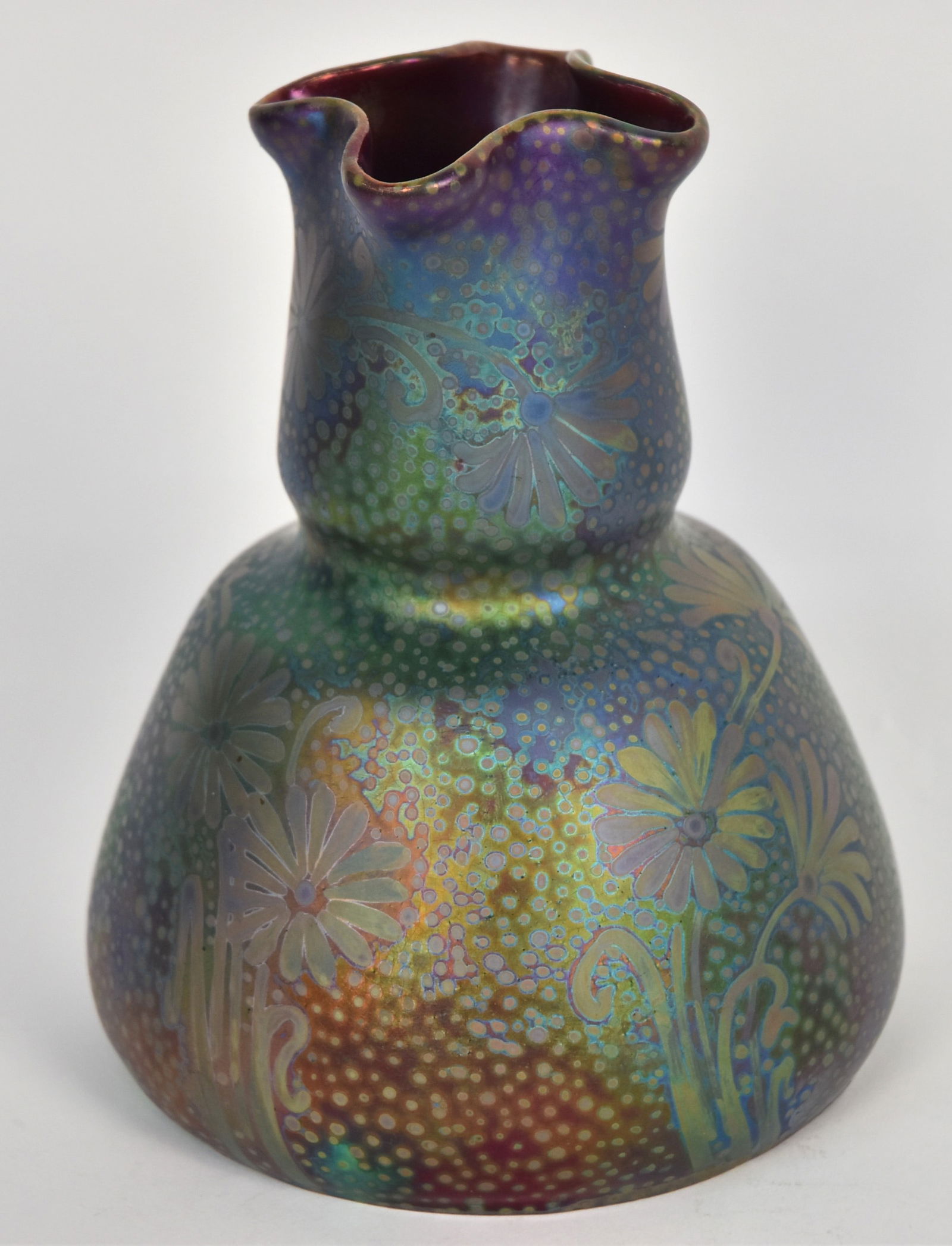 Weller Sicard double gourd vase (1 of 6)