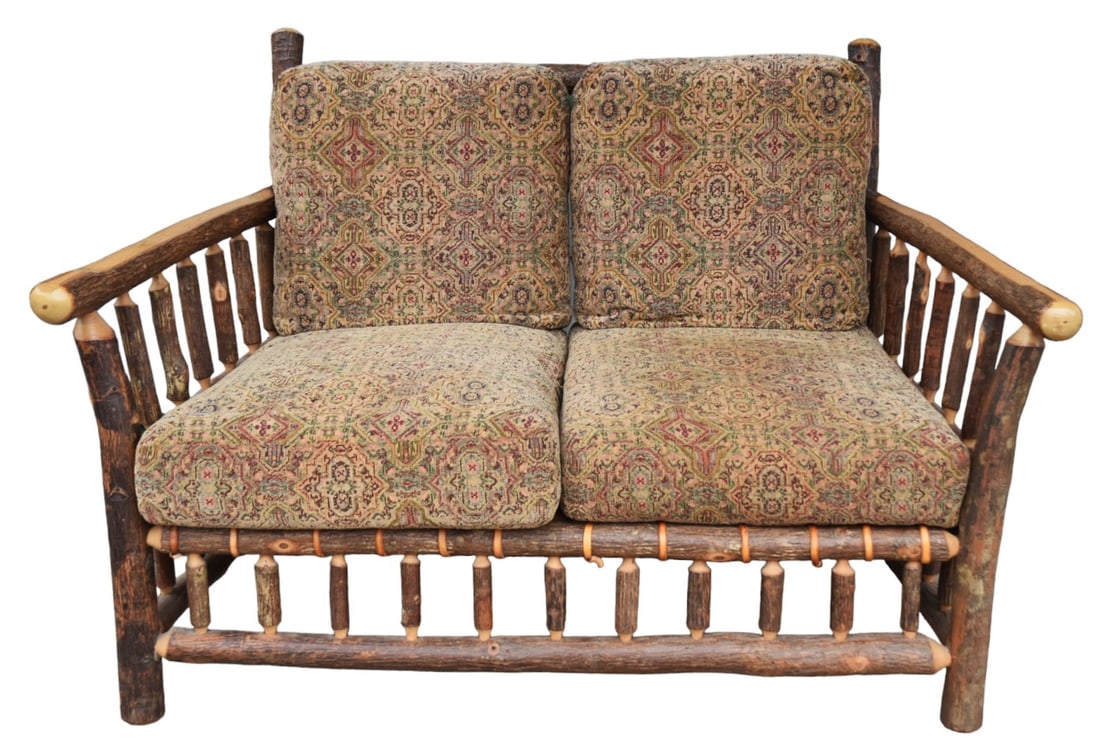 Contemporary Old Hickory Shelbyville, IN Settee (1 of 7)