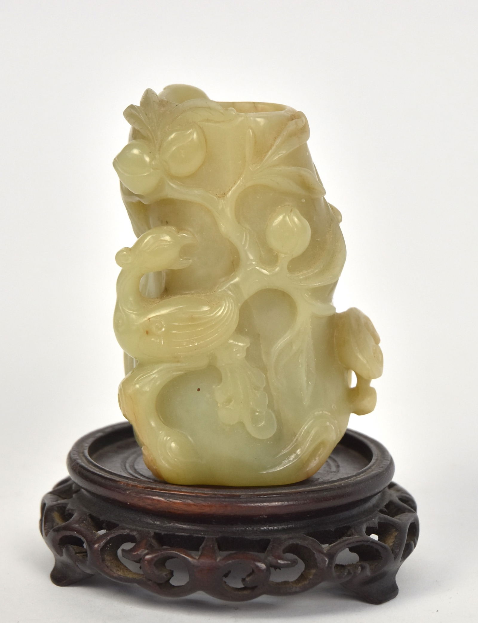 Fine Early Chinese Jade Brush Pot (1 of 6)