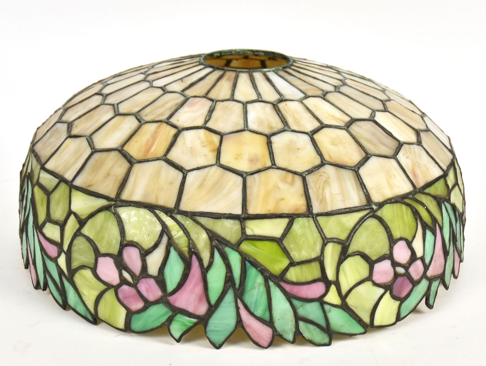 Fine Leaded Glass Shade (1 of 8)