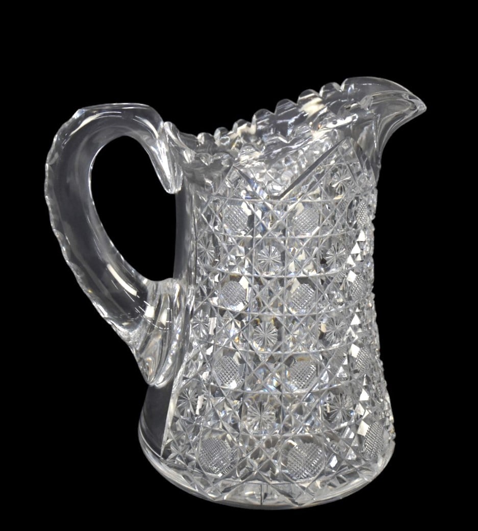American Cut Glass Pitcher (1 of 5)