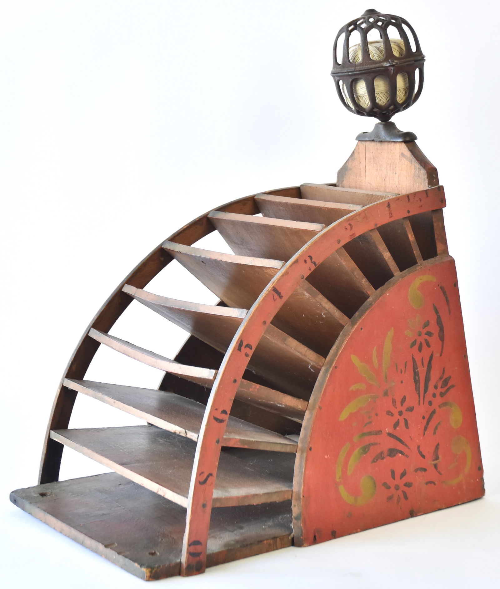 County Store Paper Wooden Bag Holder. (1 of 8)