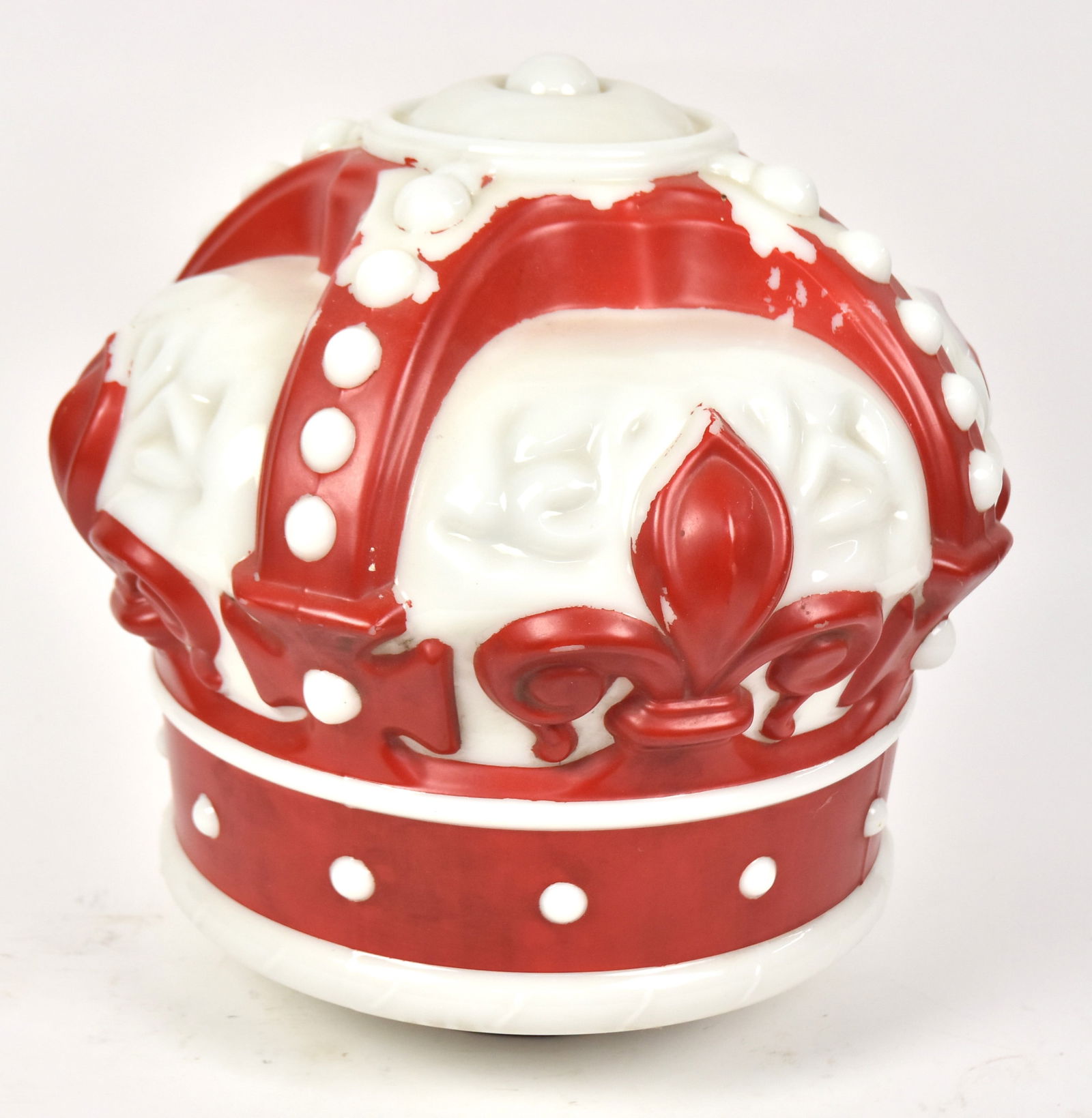 Original Red Crown Gas Pump Globe