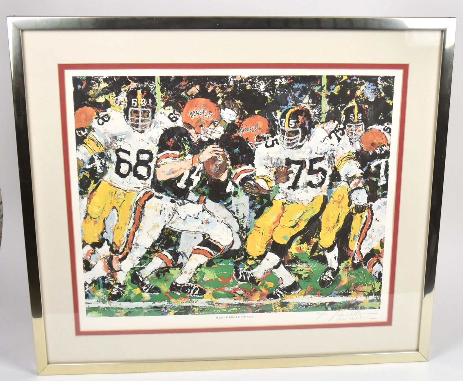 Cincinnati Bengals/ Steelers Signed Lithograph (1 of 5)