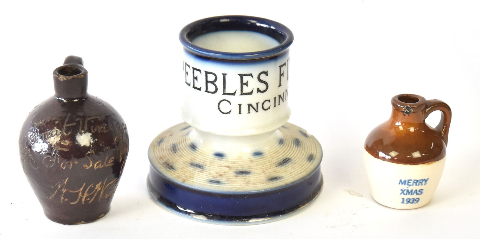 Peebles Cincinnati Match Holder & Miniature Jugs (1 of 8)