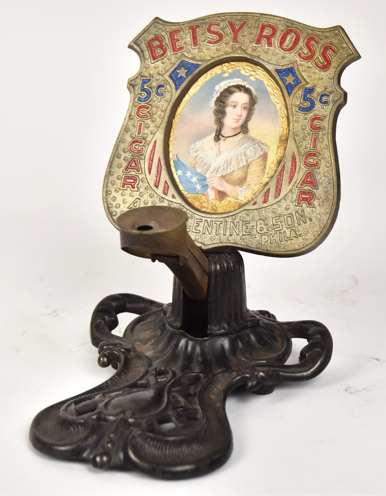 Betsy Ross 5 Cent Cigar Countertop Lighter (1 of 7)