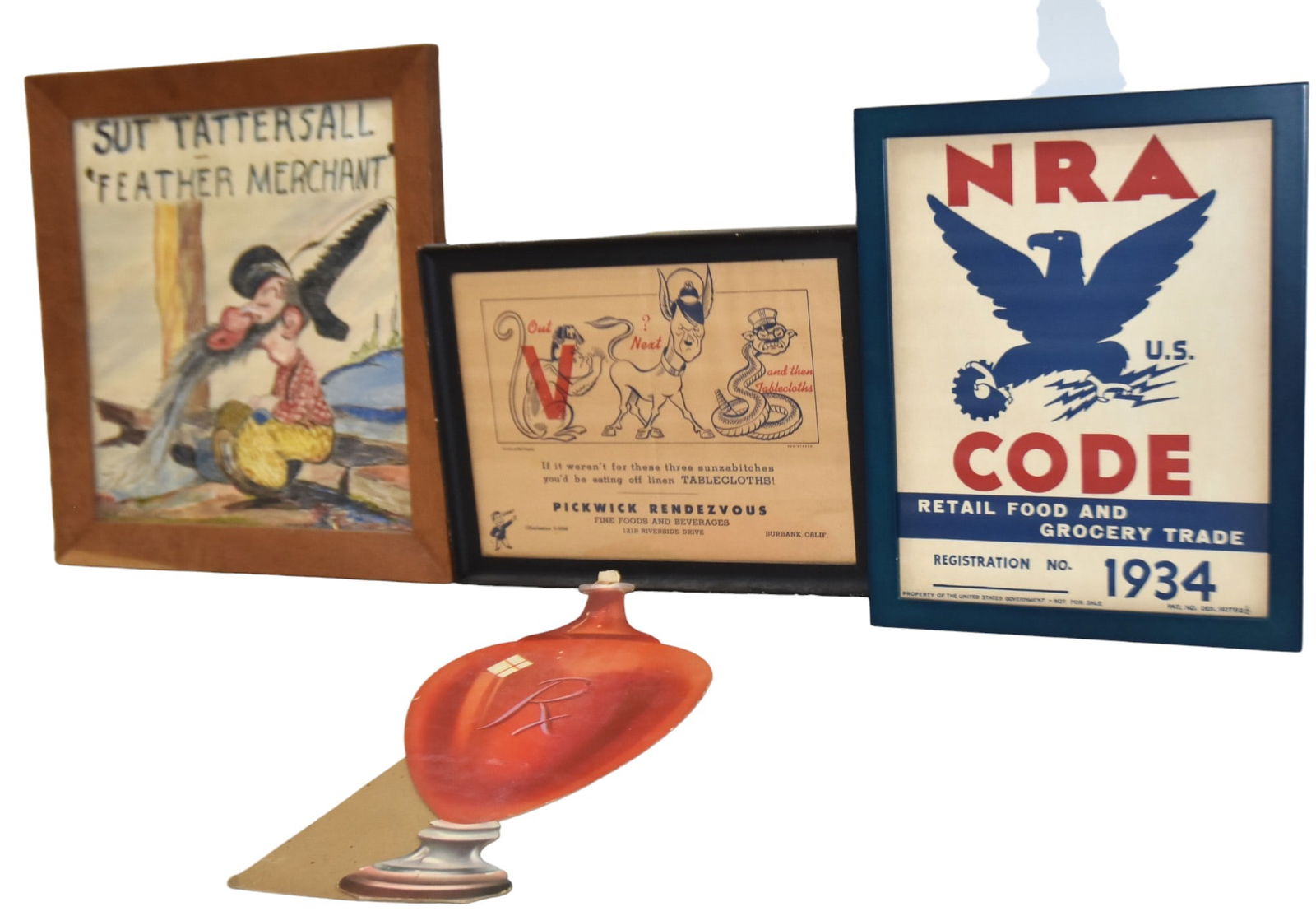 1934 NRA Poster Plus More (1 of 9)