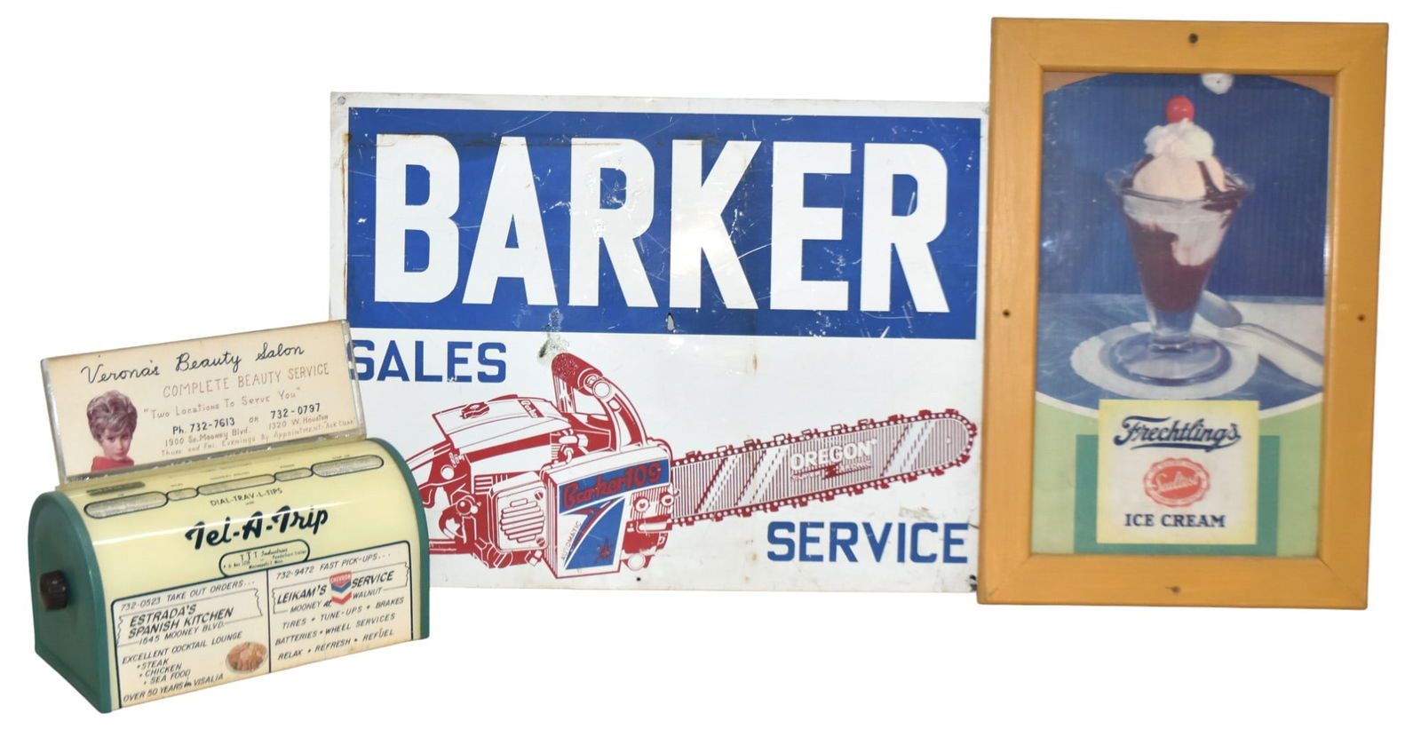 Three Advertisings Signs (1 of 9)