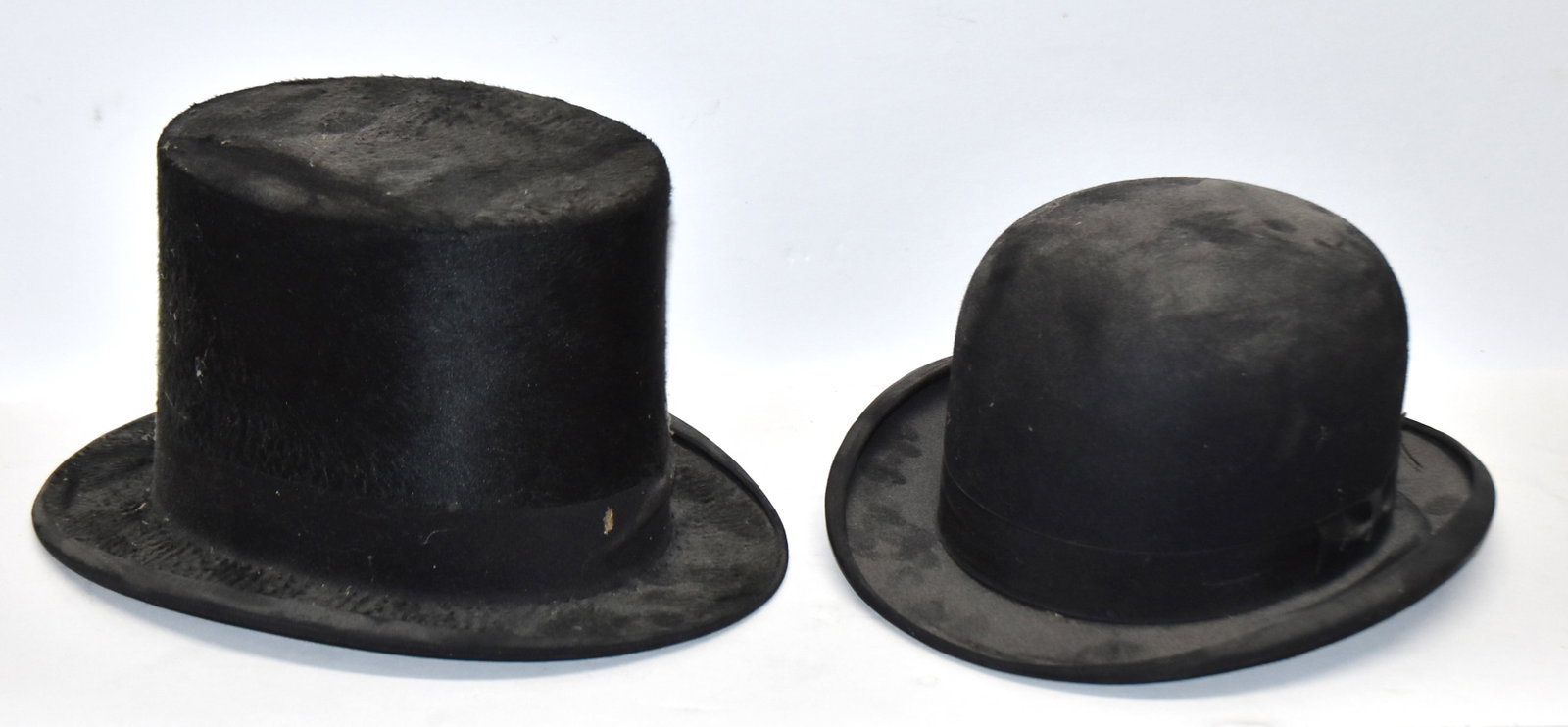 Top & Derby Hats: Black