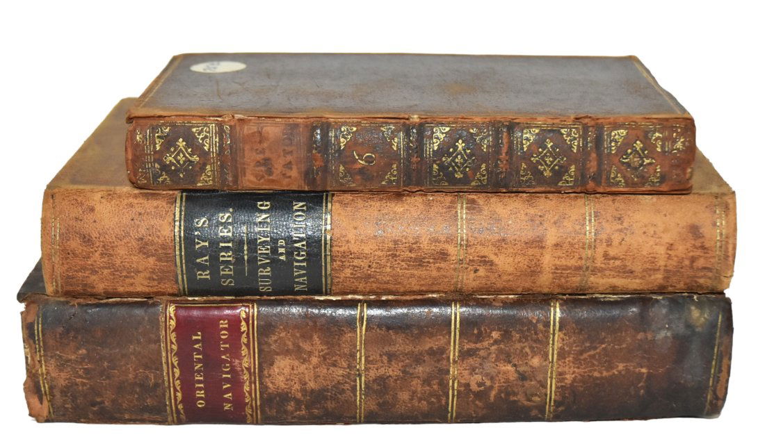 Three Early Leather Bound Books (1 of 3)