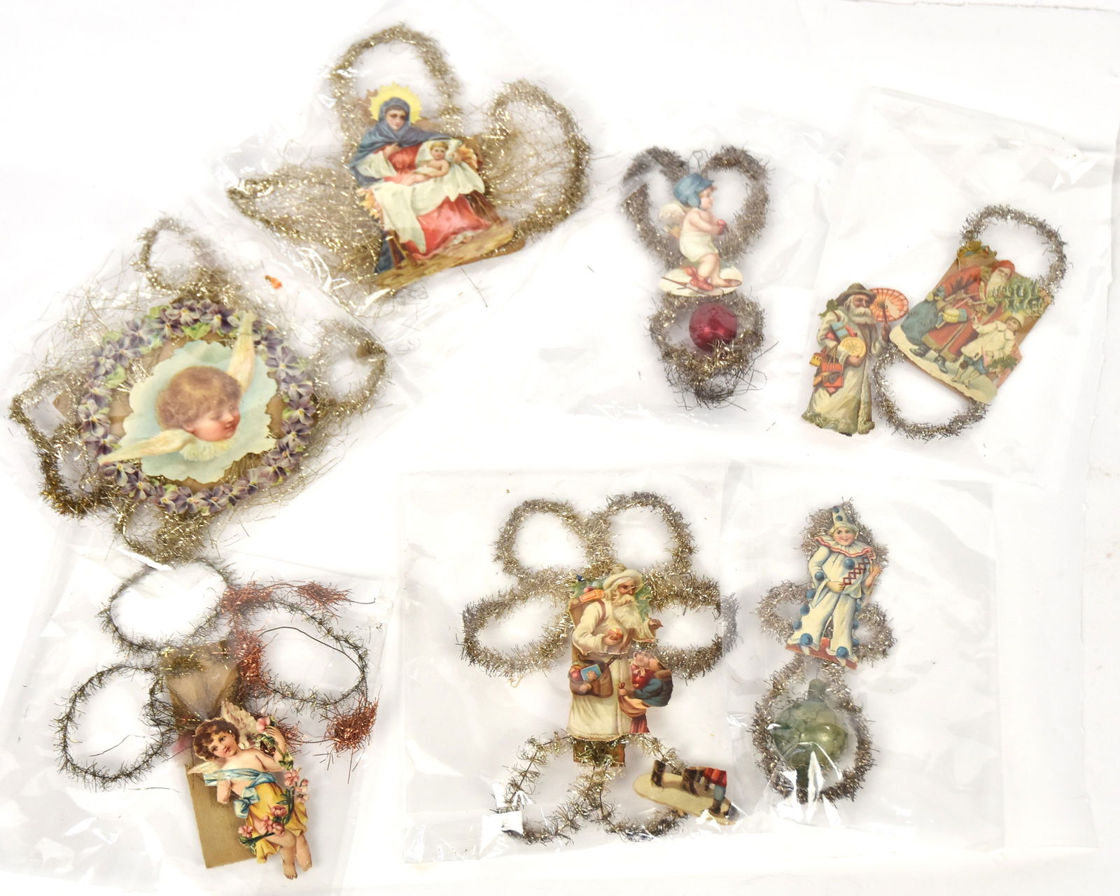 Seven Dresden Christmas Ornaments (1 of 5)