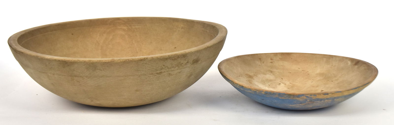 Two Early Turned Wood Bowls (1 of 8)