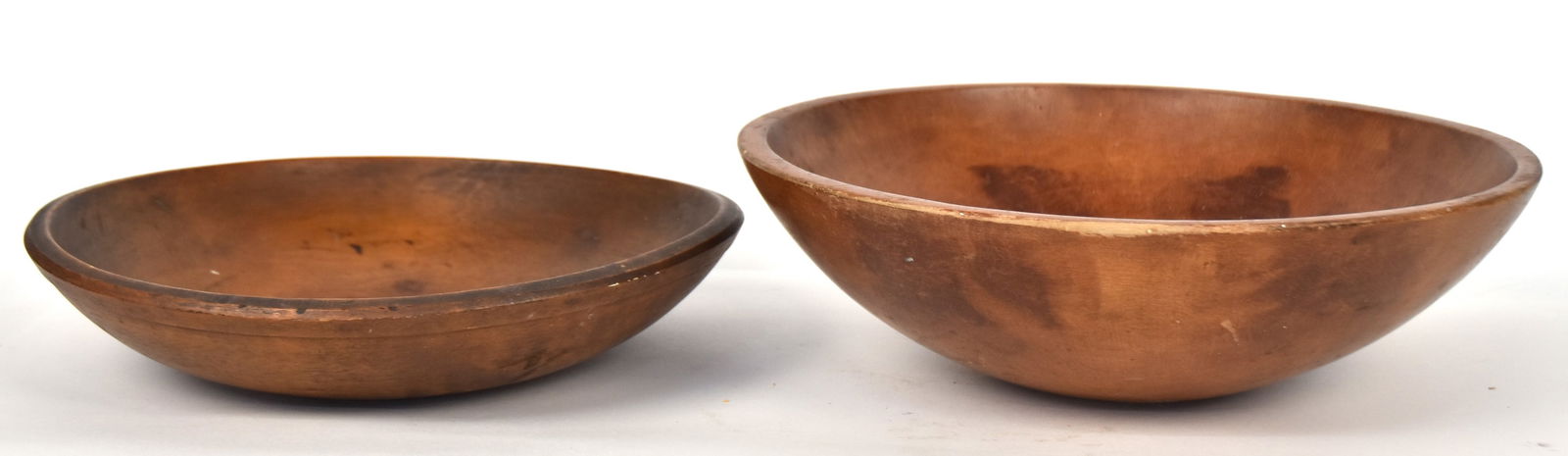 Two Early Turned Wood Bowls (1 of 5)