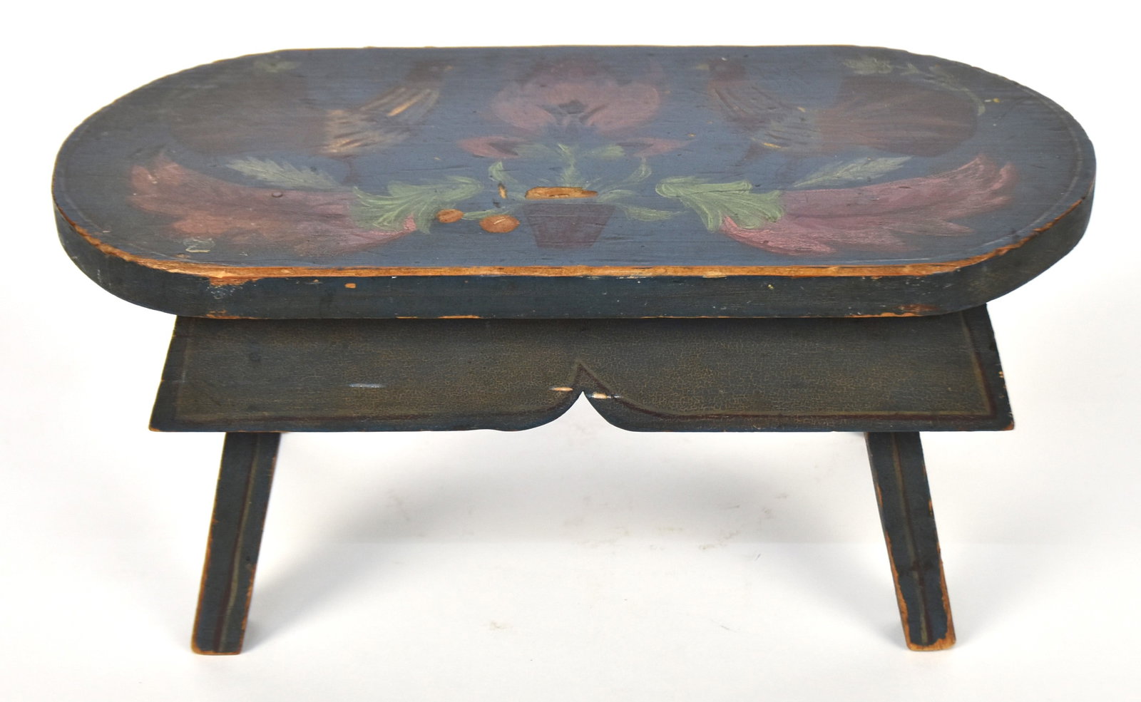 Decorated Early Footstool (1 of 5)