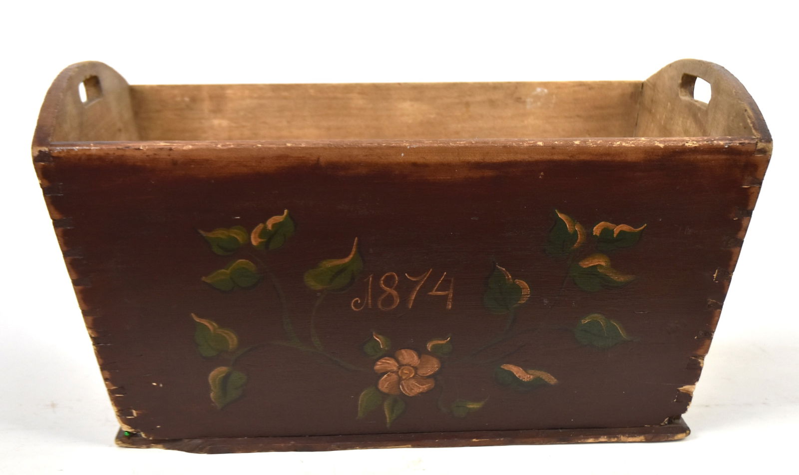 Decorated Dovetailed  Dough Box (1 of 6)