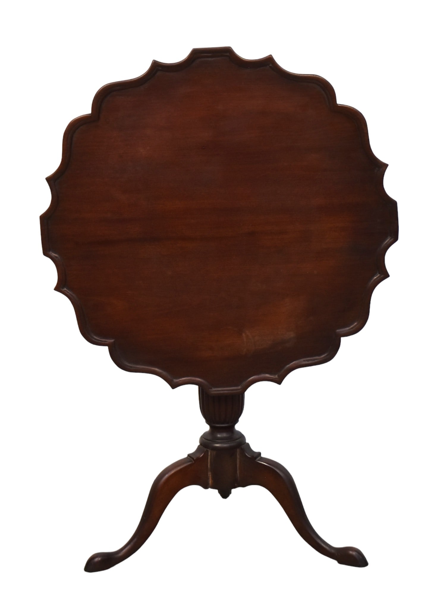 18th Century Chippendale Mahogany Tea Table (1 of 12)