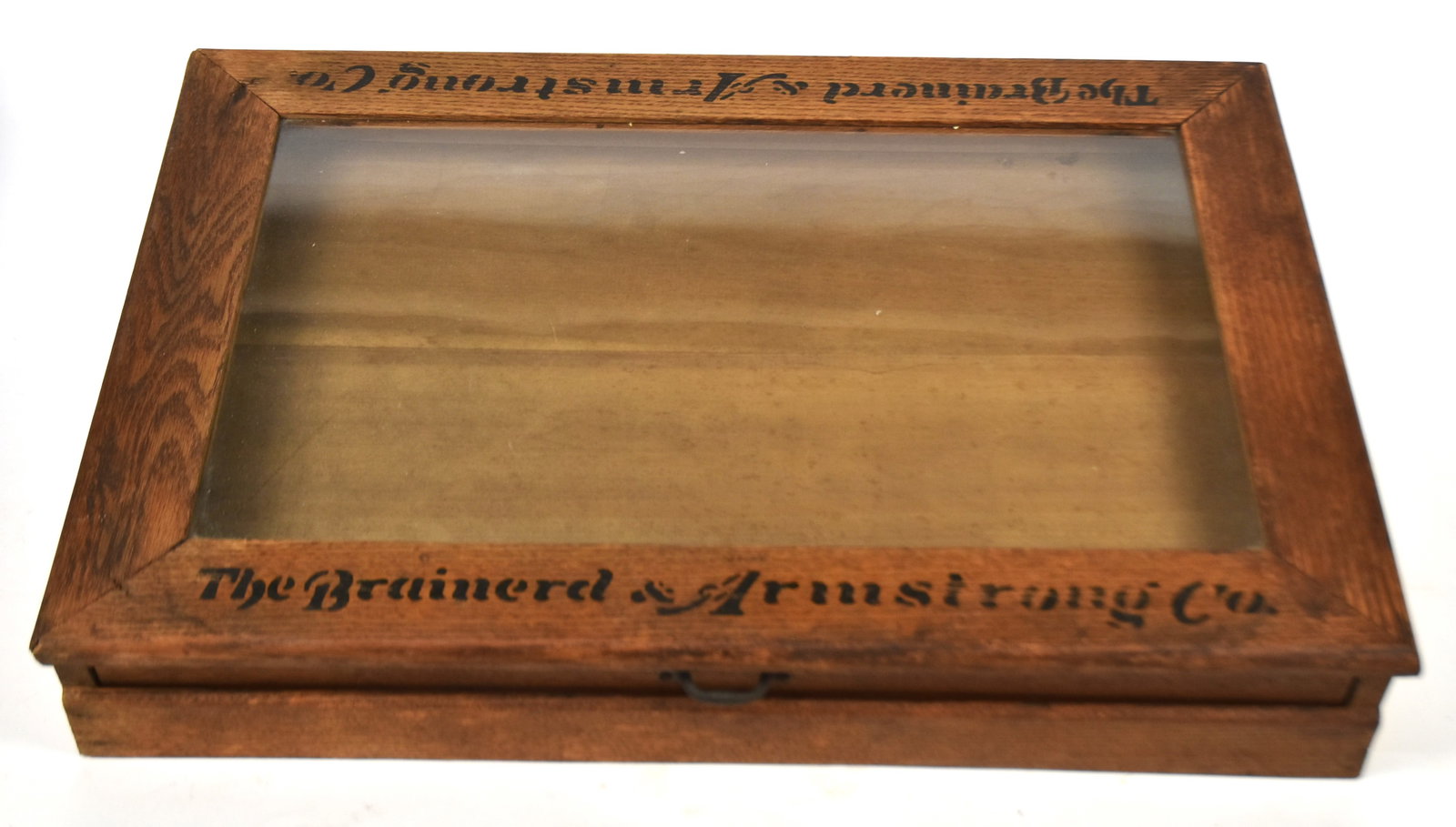 Brainerd & Armstrong Co. Silk Spool Oak Display Case (1 of 6)