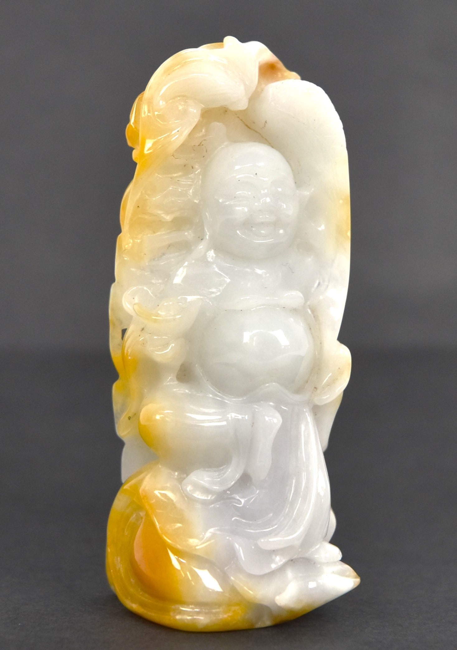 Chinese Carved Jade Buddha (1 of 6)