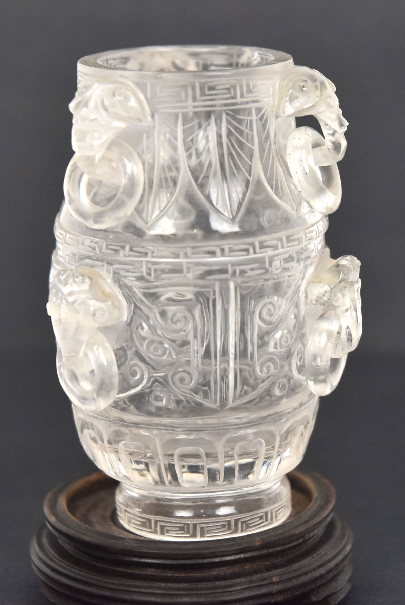Chinese Rock Crystal Vase (1 of 7)