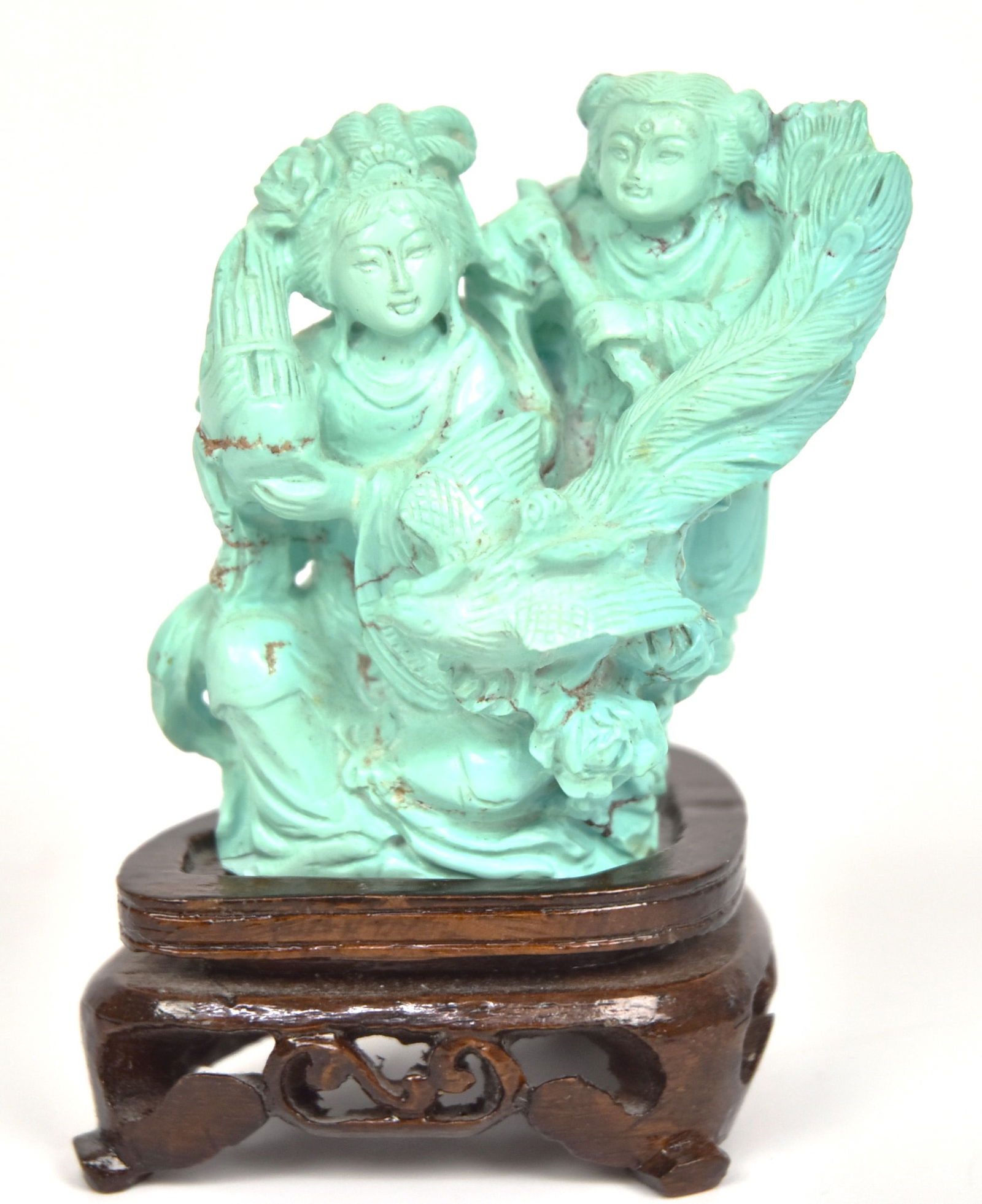 Chinese Turquoise Carving (1 of 6)