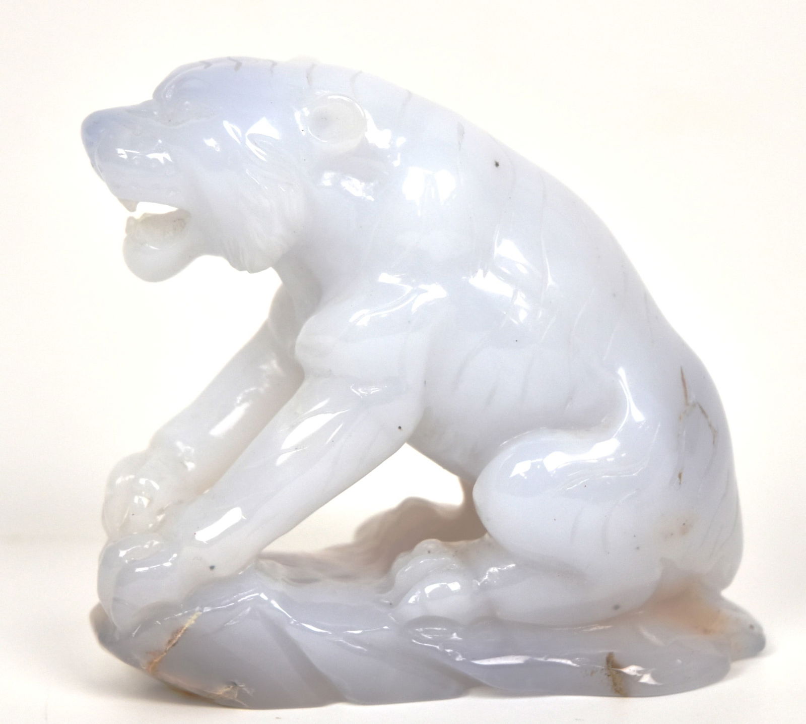 Chinese Carved Jade Tiger (1 of 7)