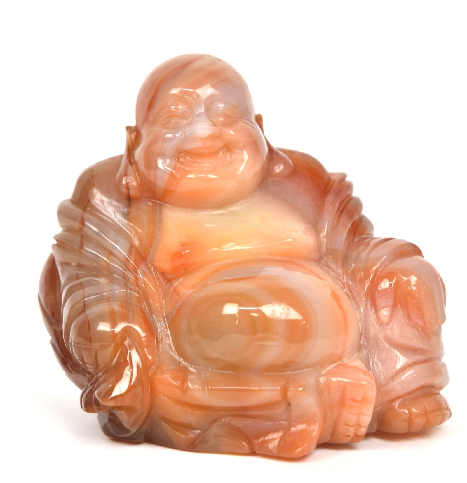 Chinese Carved Agate Buddha (1 of 6)