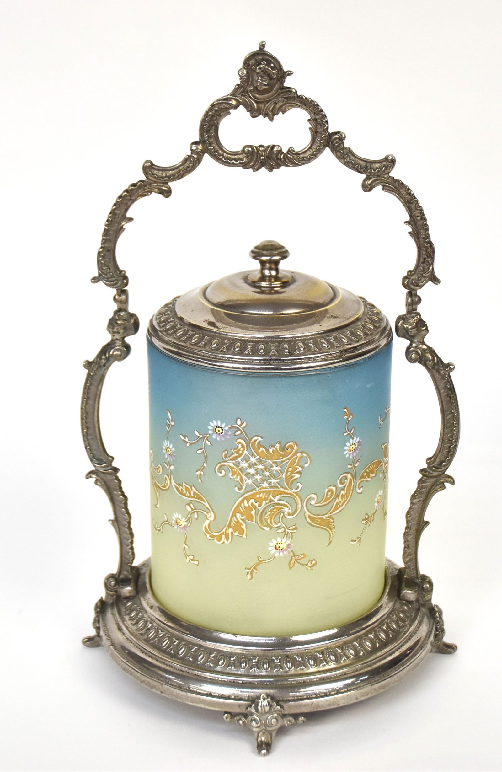 Large Victorian Biscuit Jar (1 of 8)