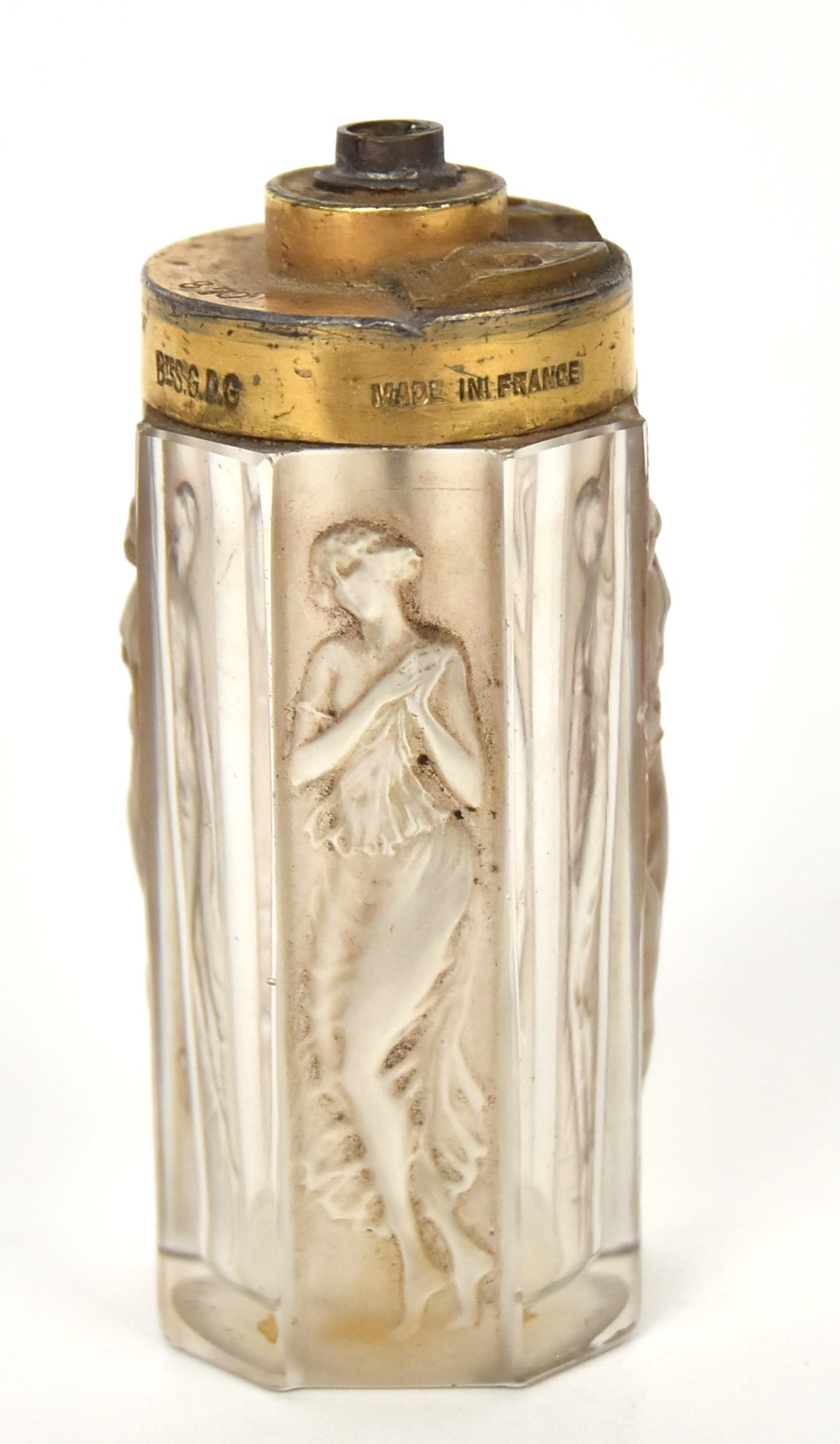 Rene Lalique Atomizer With Panels of Ladies (1 of 8)
