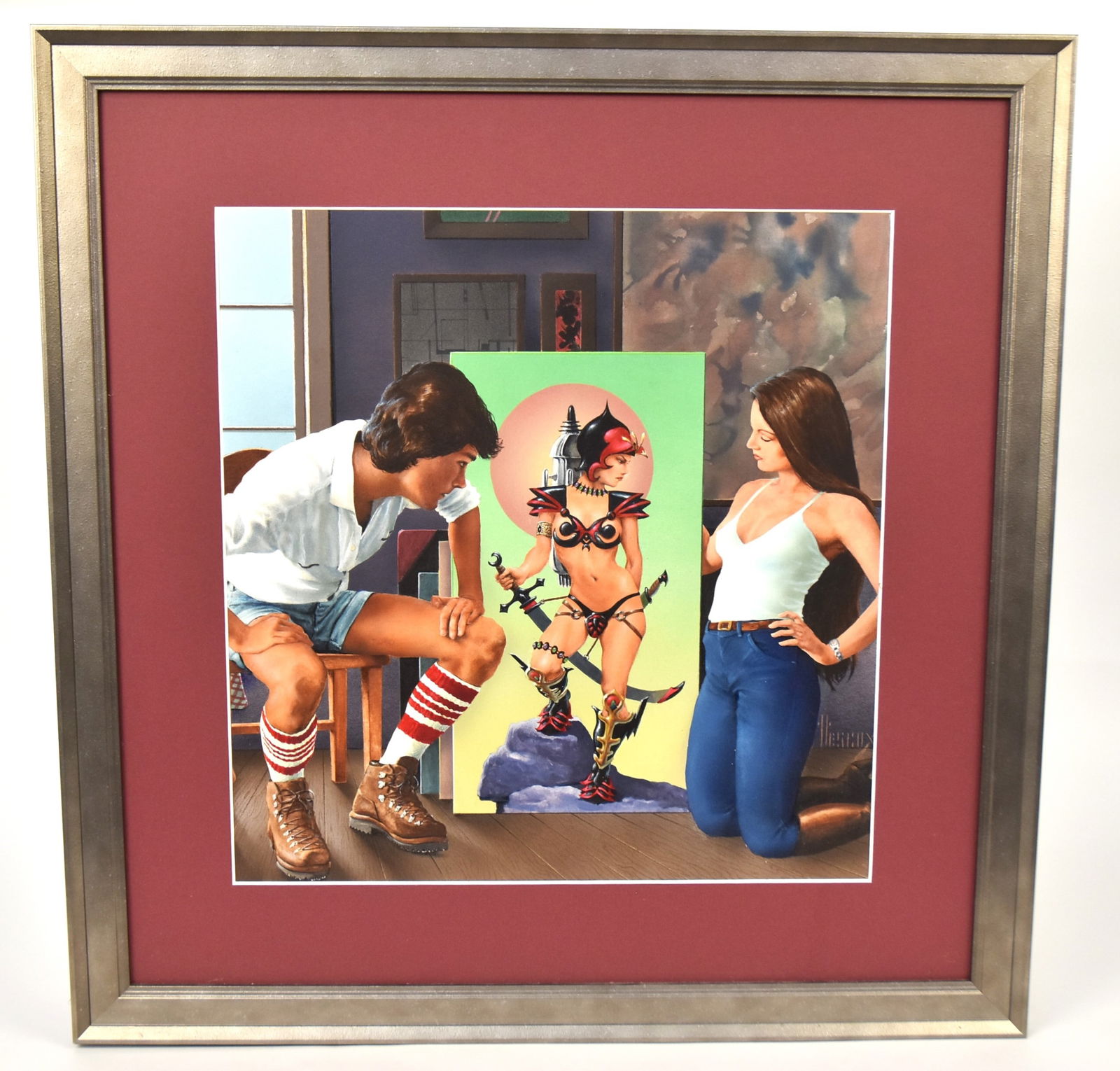 Science Fiction Cover Art Painting By Richard Hescox (1 of 7)