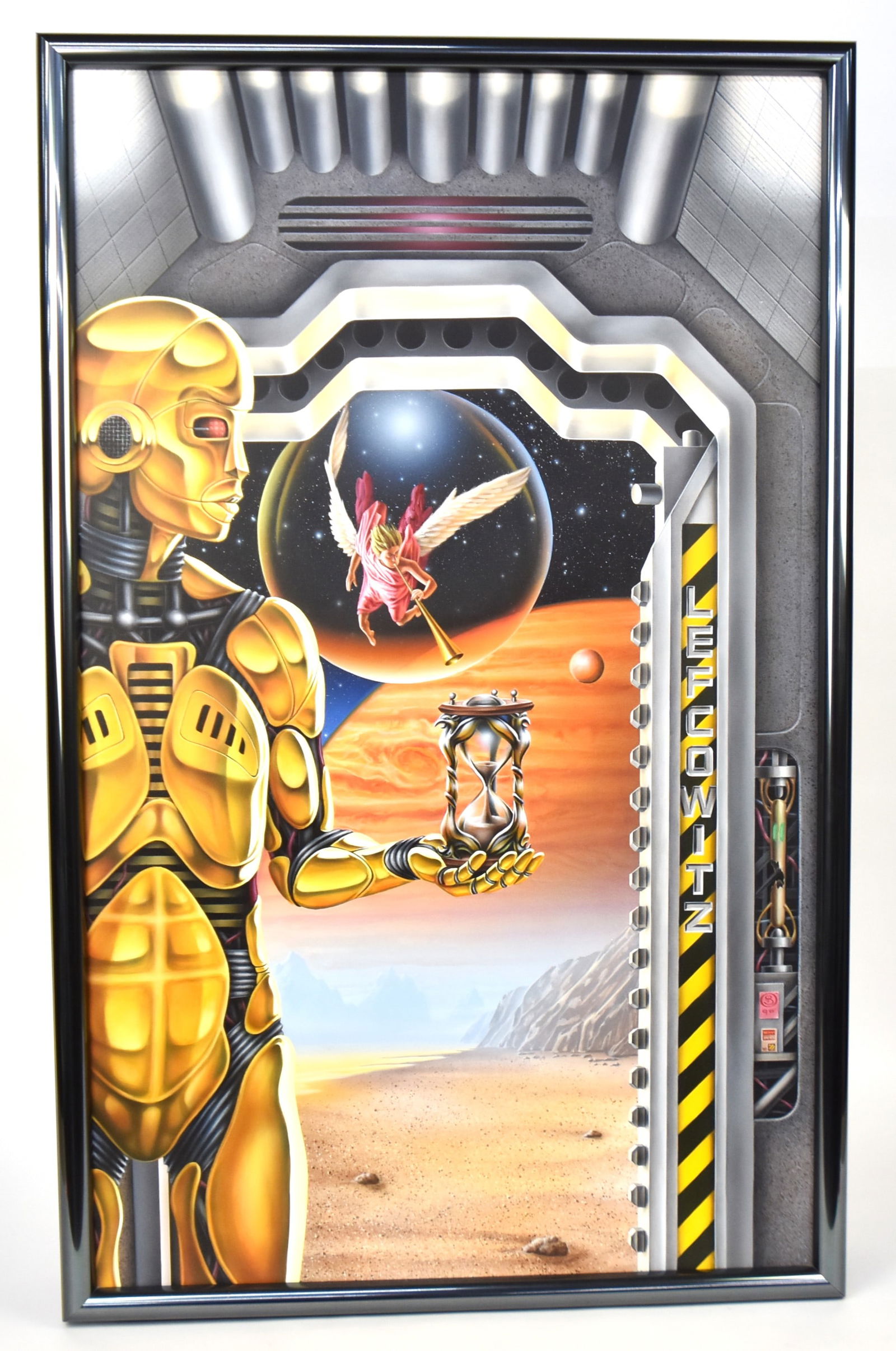 Science Fiction Cover Art Painting by Barclay Shaw (1 of 8)