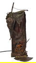 Signed Franz Bergman Austrian Cold Painted Bronze Lamp
