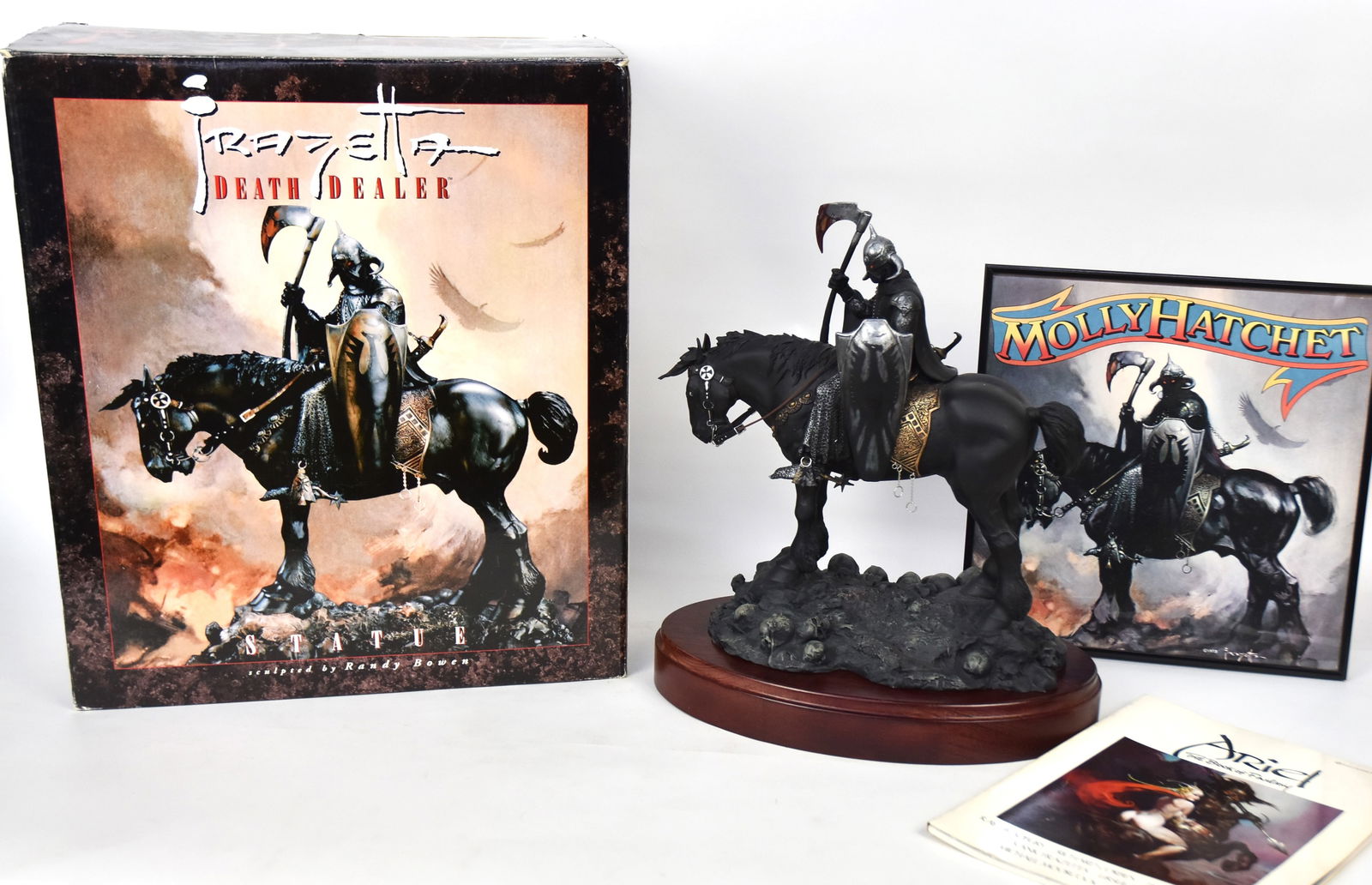 Frank Frazetta Death Dealer Statue By Randy Bowen (1 of 12)