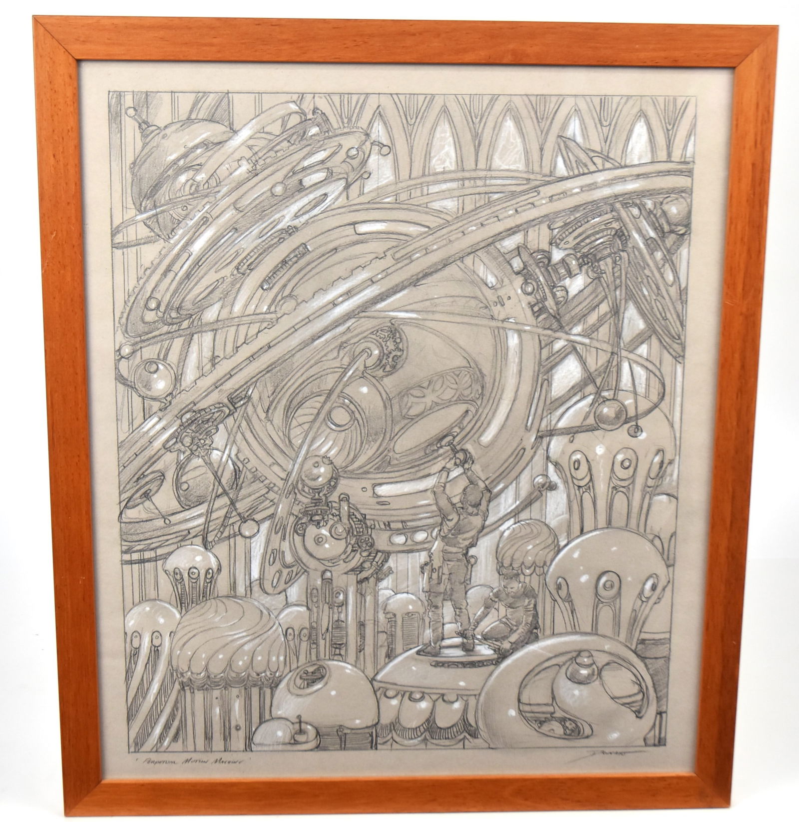 Science Fiction Graphite & Chalk by Donato Giancola (1 of 8)