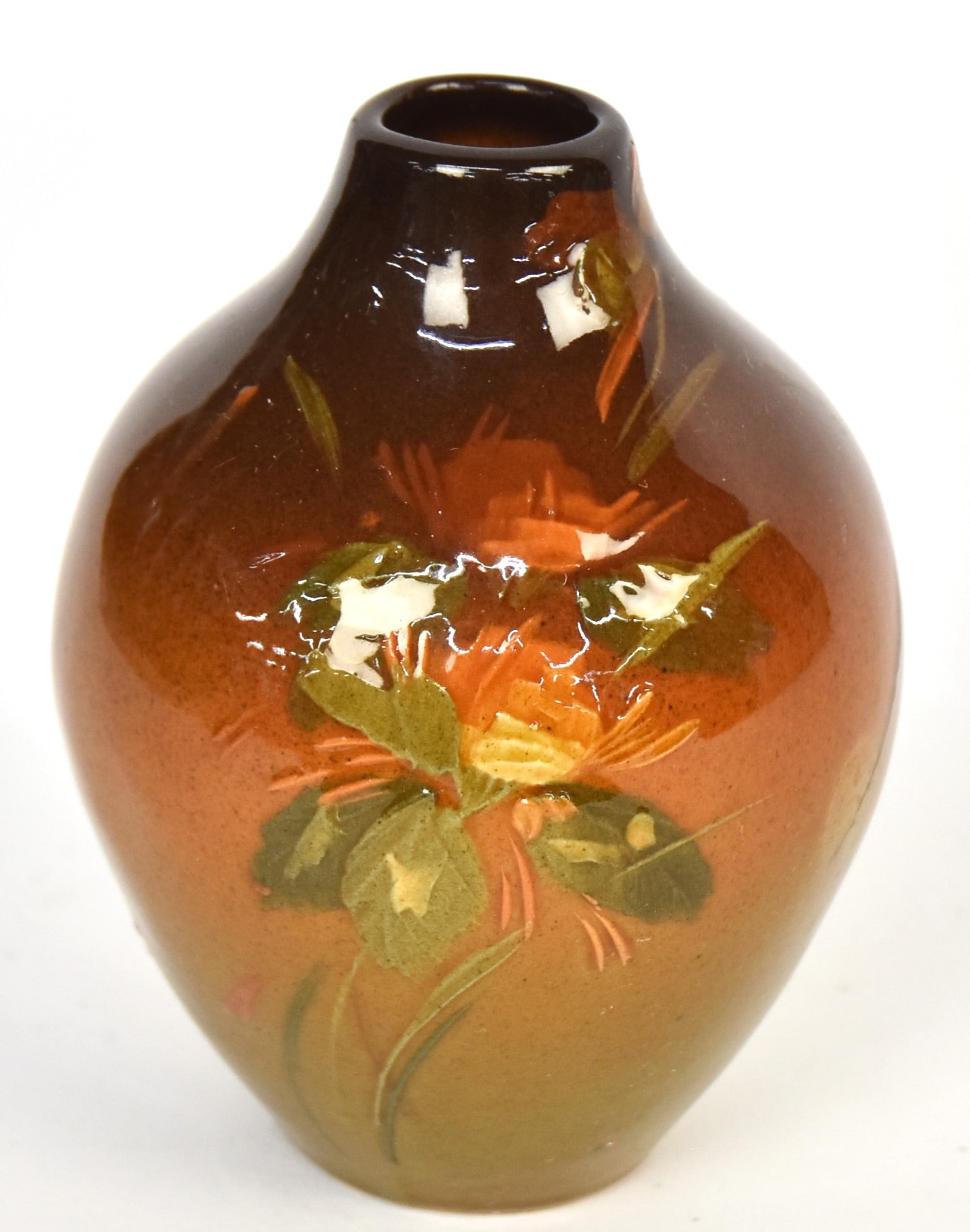 Owens Art Uptiopian Decorated Pottery Vase (1 of 6)