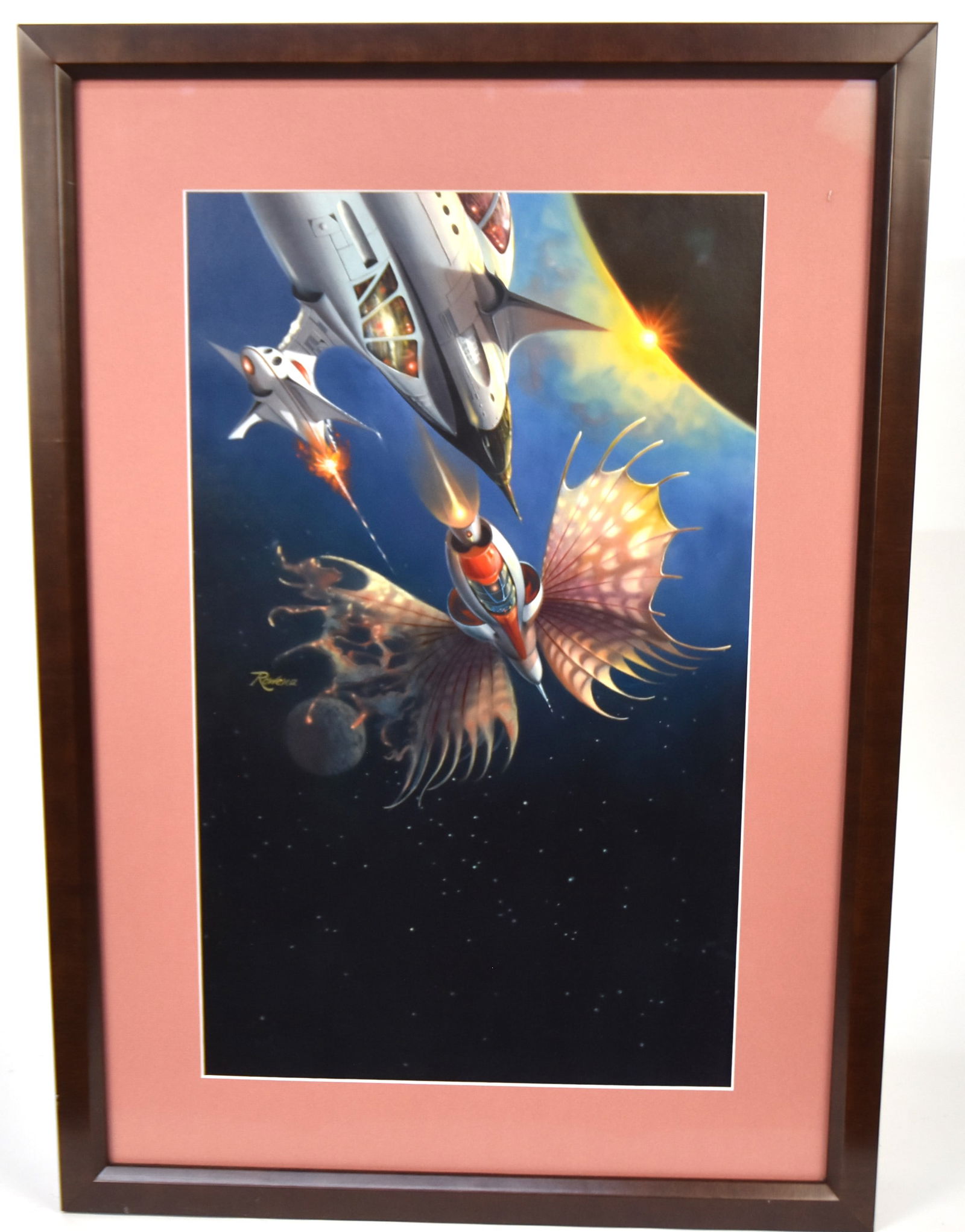 Science Fiction Cover Art Painting by Rowena Morrill (1 of 7)