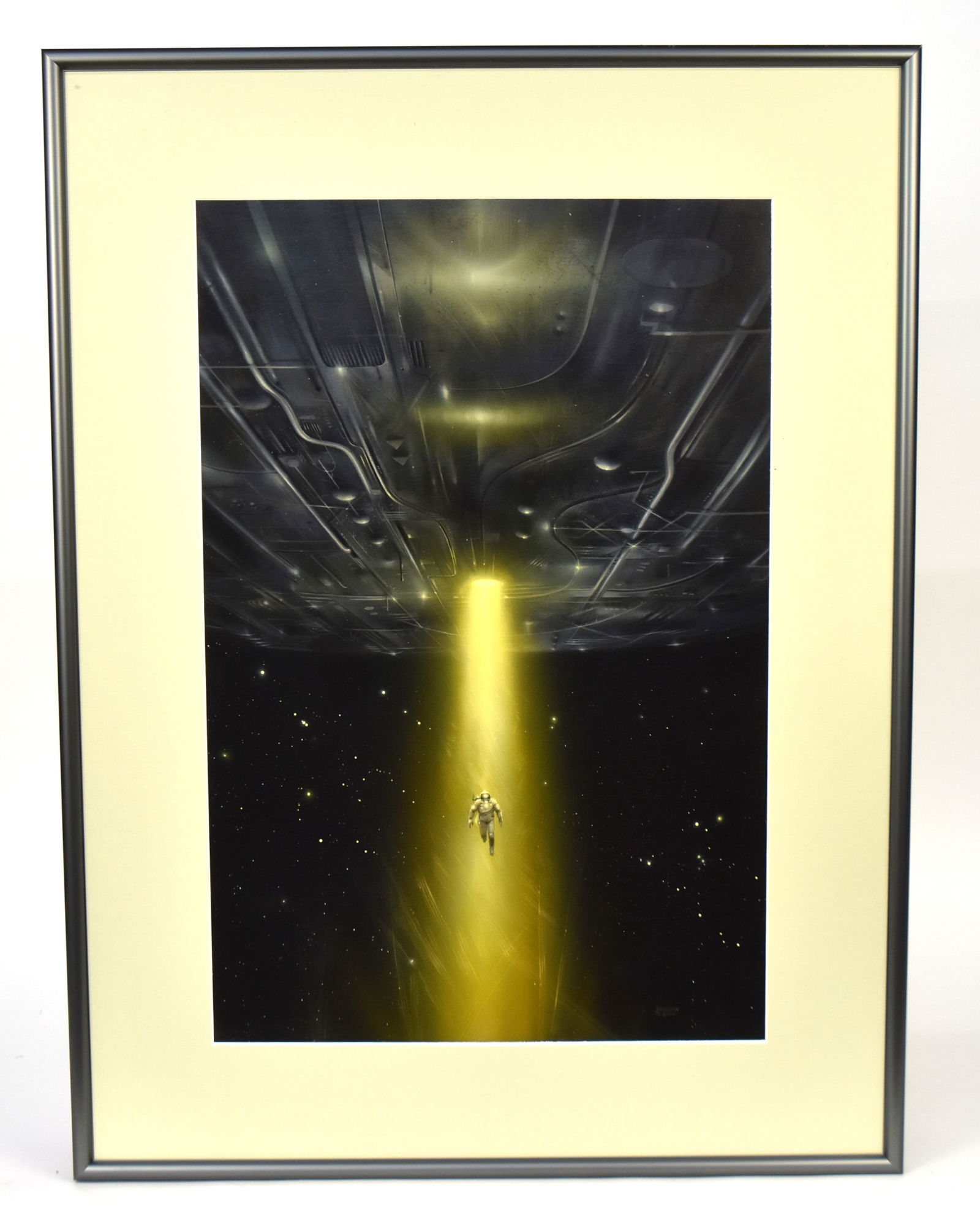 Science Fiction Cover Art Painting by Bruce Jensen (1 of 7)