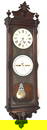 Important Ithaca No. 1 Regulator Calendar Clock